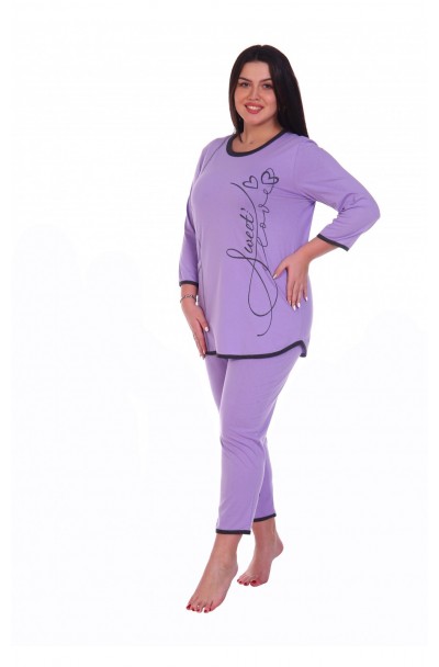 Пижама "Нежка"фиолетовый