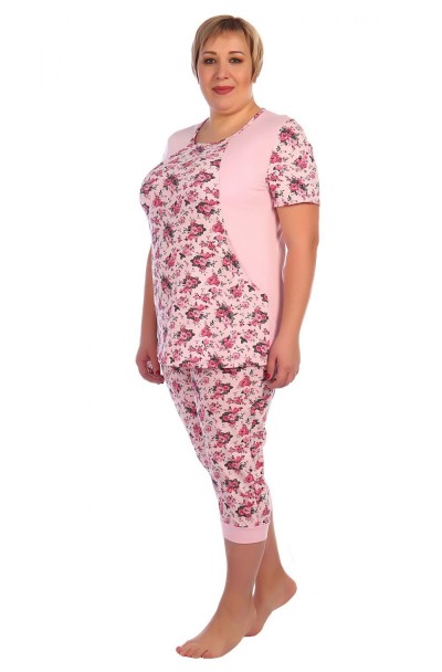 Пижама женская "Дарья" розовый