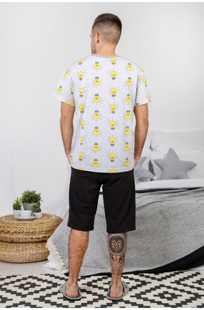 Пижама мужская  Лампочки-6 